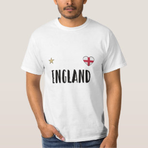 England Football Fan Shirt English Flag