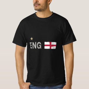 England Football Fan Shirt English Flag