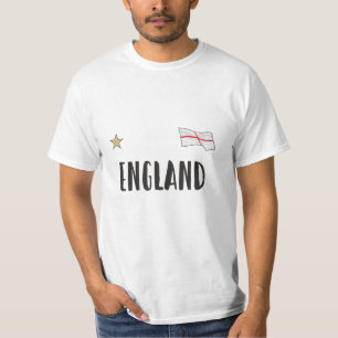 England Football Fan Shirt English Flag