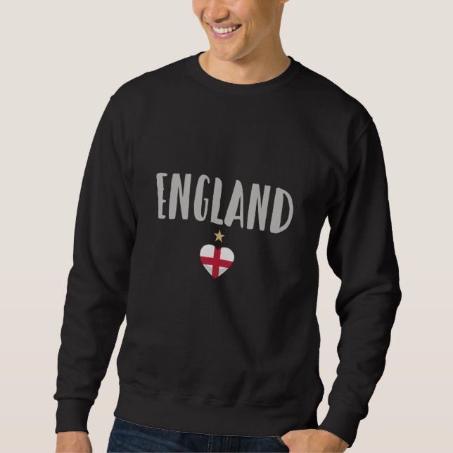 England Football Fan Shirt English Flag (Front)