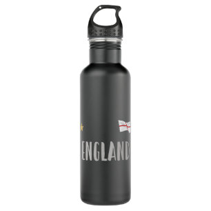 England Football Fan Shirt English Flag 710 Ml Water Bottle