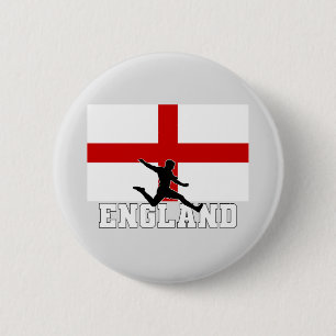 England Football Soccer National Team 6 Cm Round Badge