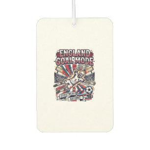 England Goal Mode Skeleton Striker Nations Streetw Car Air Freshener