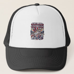 England Goal Mode Skeleton Striker Nations Streetw Trucker Hat