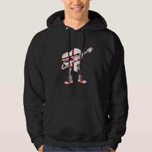 England Heart Dabbing St George's Cross English Ro Hoodie