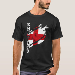 England Heroic Flag Vintage English Flag St George T-Shirt