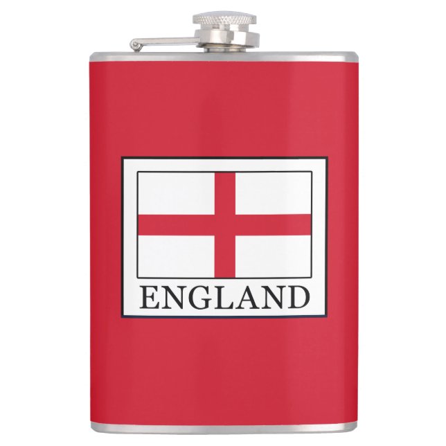 England Hip Flask (Front)