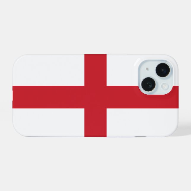 England iPhone 15 Case (Back Horizontal)