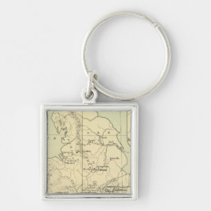 England, Ireland Key Ring