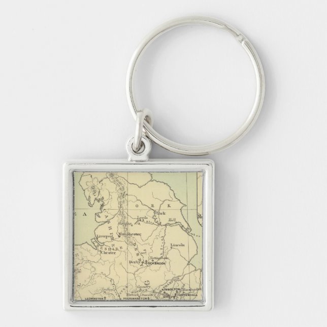 England, Ireland Key Ring (Front)