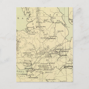 England, Ireland Postcard