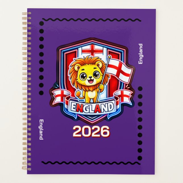 England Kids Planner (Front)
