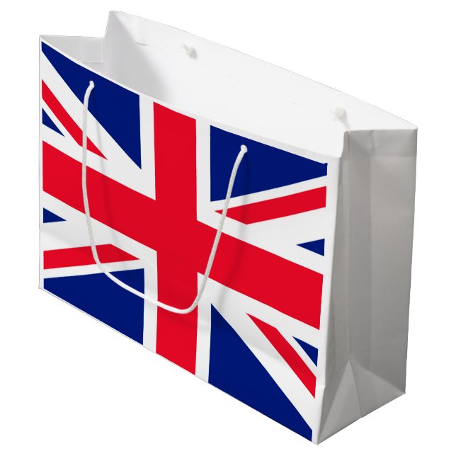 England Large Gift Bag (Front Angled)