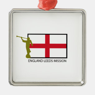 ENGLAND LEEDS MISSION LDS CTR METAL ORNAMENT