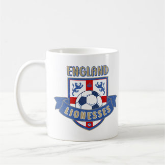 England Lionesses Soccer Crest (#02) Mug