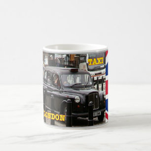 England - London - Black cap Taxi - Coffee Mug