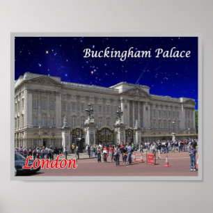 England - London - Buckingham Palace - Poster
