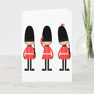 England London Guard Design Holiday Card