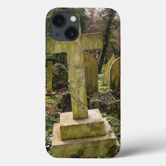 England, London, Highgate Cemetery, gravesite Case-Mate iPhone Case (Back)