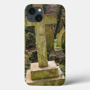 England, London, Highgate Cemetery, gravesite iPhone 13 Case
