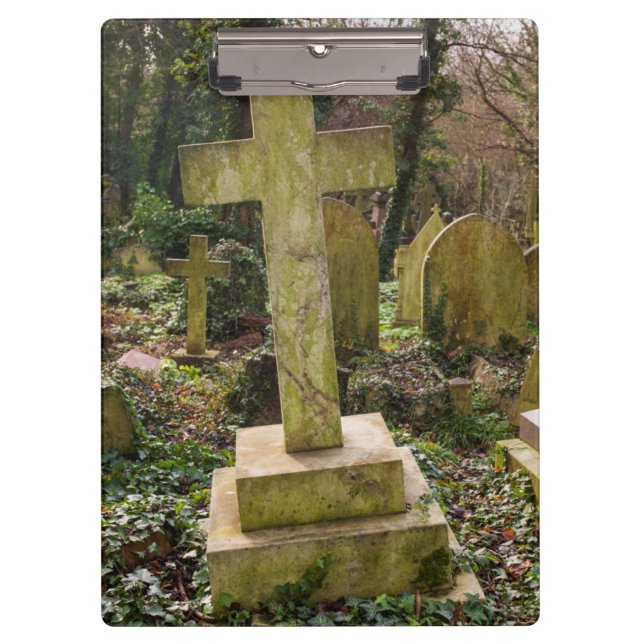 England, London, Highgate Cemetery, gravesite Clipboard (Front)