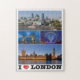 England - London - I Love - Jigsaw Puzzle