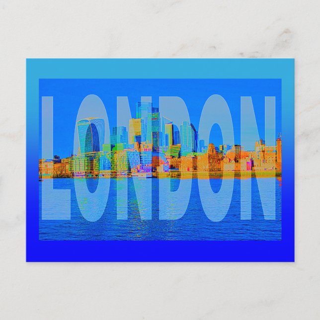England London Postcard (Front)