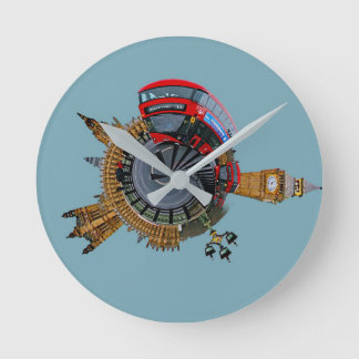 England London Round Clock