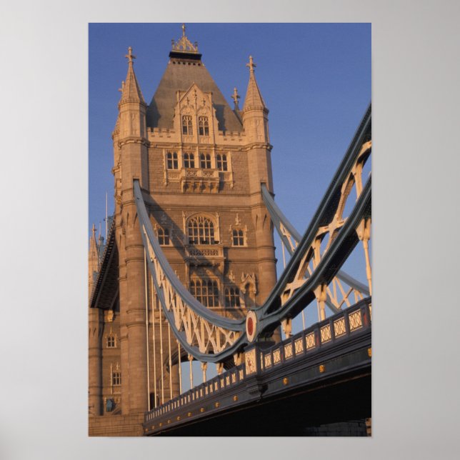 England, London, The Tower Bridge Poster (Front)