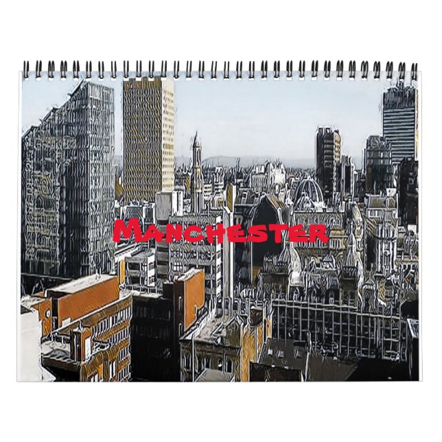 England - MANCHESTER - Calendar (Cover)