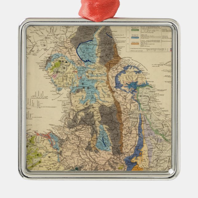England Metal Ornament (Front)