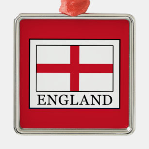 England Metal Ornament