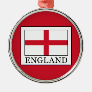 England Metal Ornament