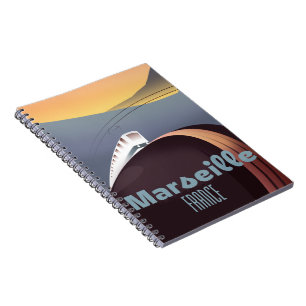 England Oak Leaf Travel poster Notebook
