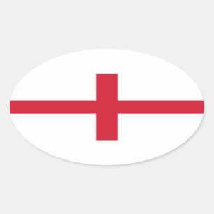ENGLAND OVAL STICKER
