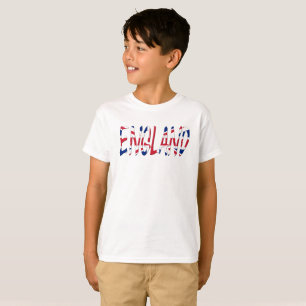 England overlaid on Union Jack Flag bccnt T-Shirt