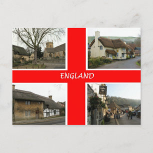 England PC - Customised - Customised Postcard