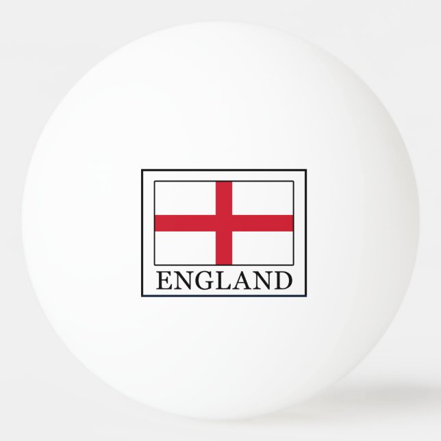 England Ping Pong Ball (Front)