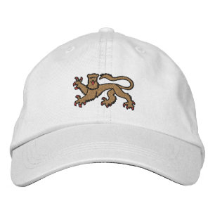 England Rampant lion English Embroidered cap