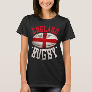 England Rugby Sports Player English Fan T-Shirt