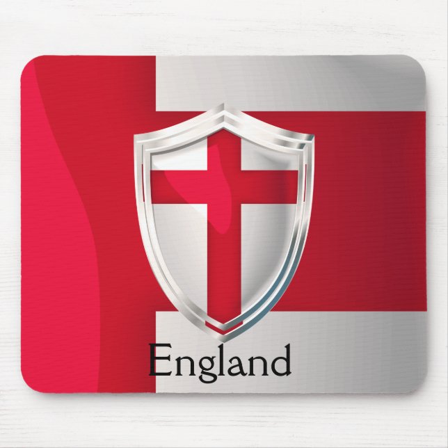 England Shield Mouse Pad (Front)