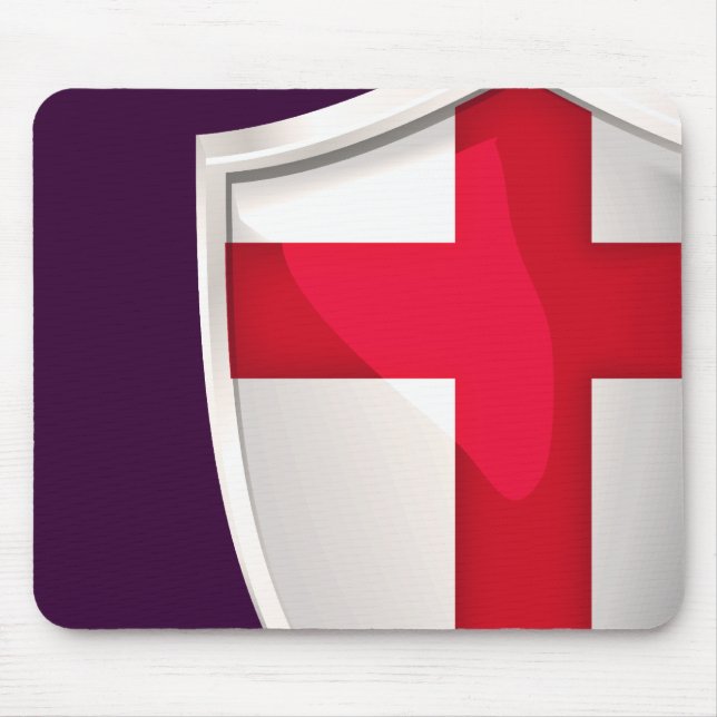 England Shield Mouse Pad (Front)
