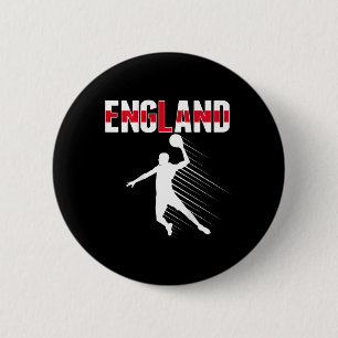 England Sketll Fans Jersey Proud English Sport Sup 6 Cm Round Badge