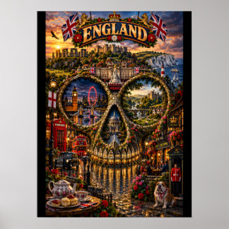 England Skull Art Print | State of Mind
