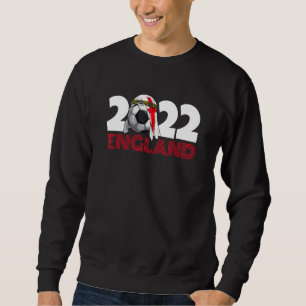 England Soccer 2022 Arab Football Keffiyeh England Sweatshirt