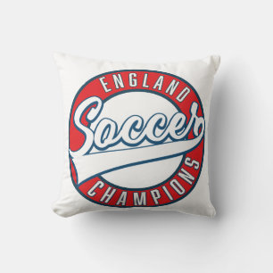 England Soccer Champions logo Cushion