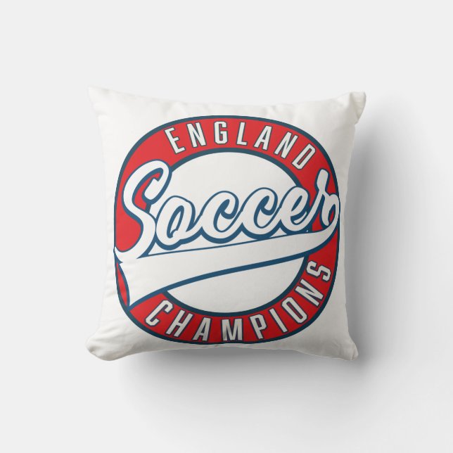 England Soccer Champions logo Cushion (Front)