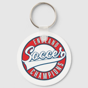 England Soccer Champions logo Key Ring