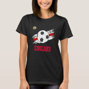 England Soccer English Football Englishmen Futbol T-Shirt