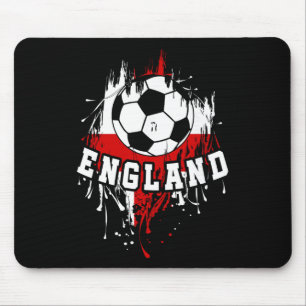 England Soccer English Footll England Futbol Mouse Pad